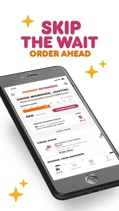 Dunkin' — Order ahead & skip the wait