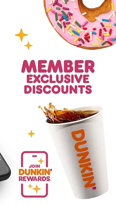 Dunkin' — All app users can place their order ahead through the Dunkin’ app and skip the wait in store