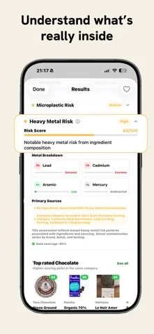 Exposr - Food Product Scanner — Take control of what you and your family are eating