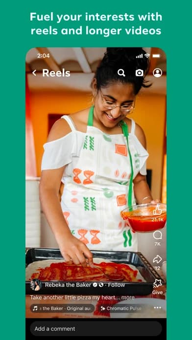 Facebook — Explore and expand your interests
