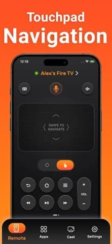 FireStick Remote Control — Enter search text with an on-screen keyboard