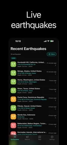 GeoShake - Earthquake Alerts — Track your stats, climb the leaderboard, and become a top contributor