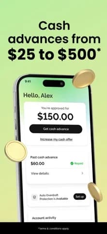 Grant Cash Advance — Request eligible cash advances without a credit check