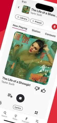 iHeart: Radio, Music, Podcasts — Stream podcasts on hot topics
