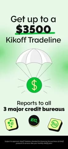 Kikoff: Build Credit Quickly — Choose from plans starting at the listed monthly price