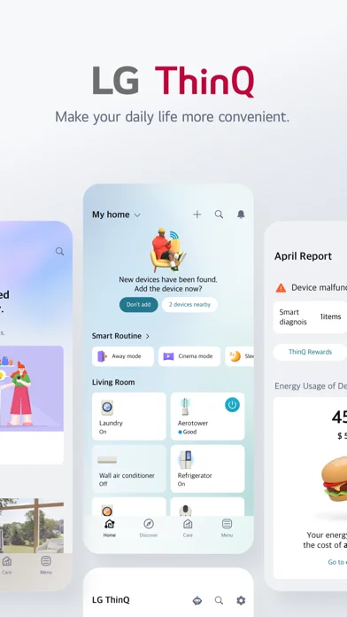 LG ThinQ — Control your IoT home appliances from anywhere with our app