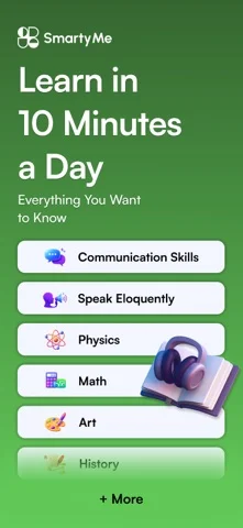 Micro Learning - SmartyMe — Explore how the world works through addictive