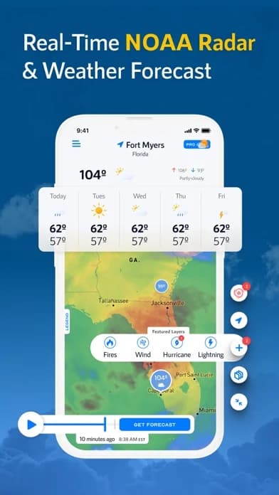 NOAA Live Weather Radar — Track hurricanes and tornadoes on live radar