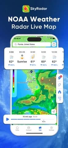 NOAA Weather Radar Live Map — Worldwide coverage