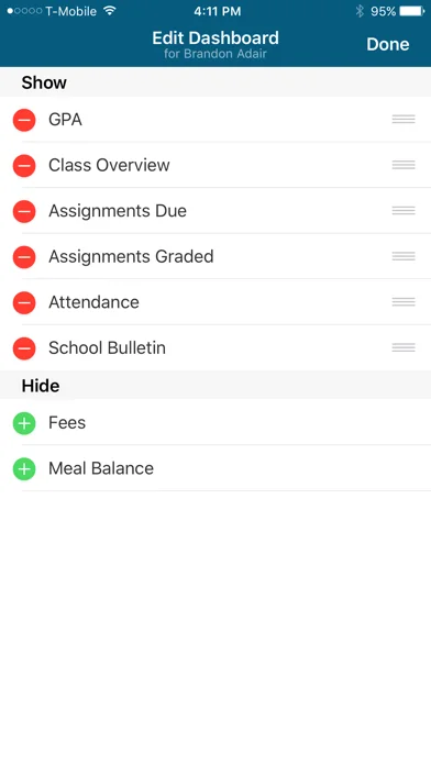 PowerSchool Mobile — View class assignments for the week or month in a new calendar view