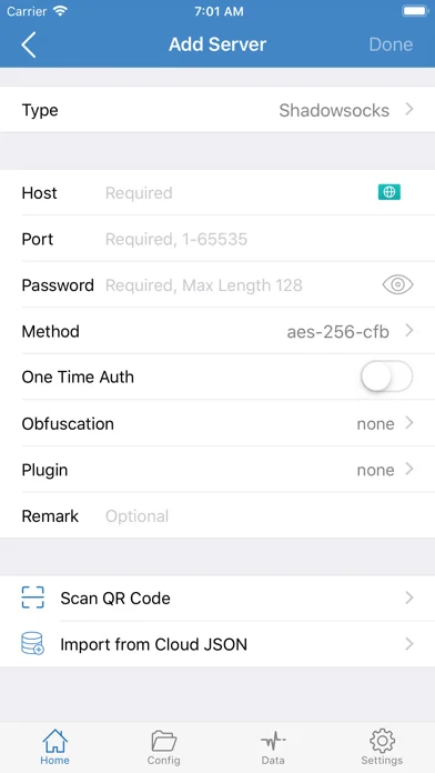 Shadowrocket — Configure a rule-based proxy client