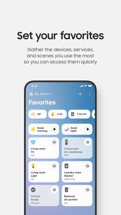 SmartThings — Connect your smart devices across many different brands to work together by setting ‘scenes’