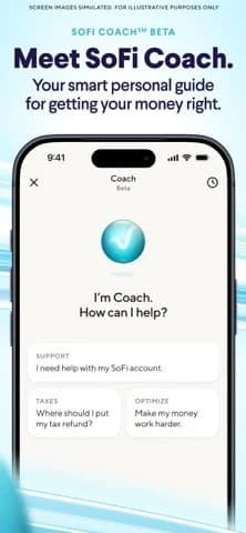 SoFi: Bank, Invest & Crypto — Track expenses, monitor your net worth, and manage money across SoFi and linked accounts