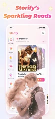 Storify - Read Books & Novels — Adjust font size, fonts, background colors, and page layouts to read your way