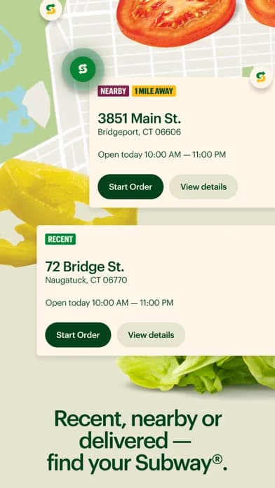 Subway® — Earn and redeem Subway rewards