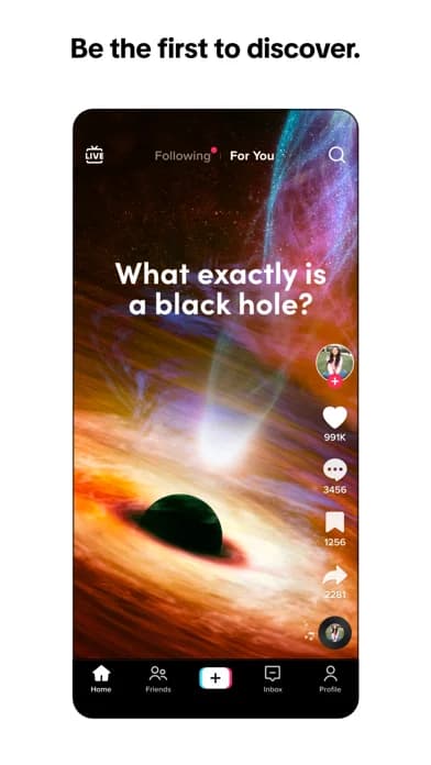 TikTok - Videos, Shop & LIVE — Just watch, like, and scroll to discover videos, creators, and communities you are delighted to discover