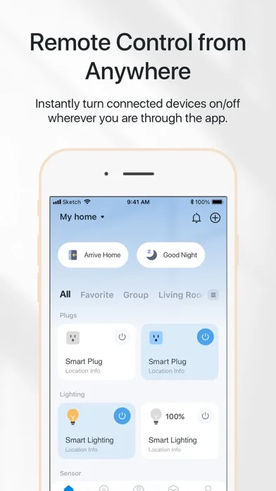 TP-Link Tapo — Organize compatible devices by home and room