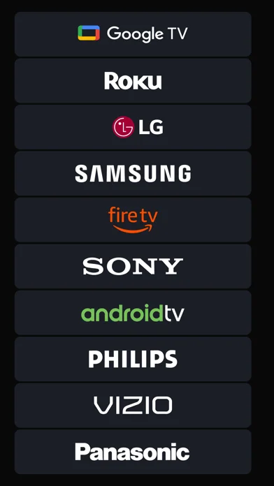 Universal TV Remote · — Navigate TV menus with swipe gestures
