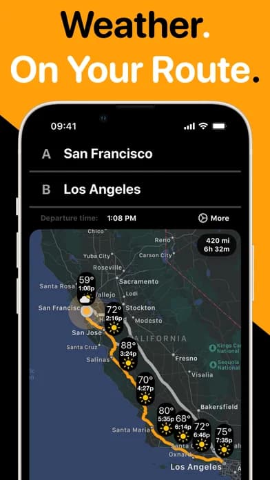 Weather on the Way — Access weather and radar on CarPlay