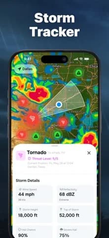 Weather Radar - NOAA Channel — Watch rain move on live weather radar