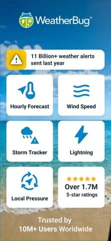 WeatherBug: Weather Forecast — Weather Widget
