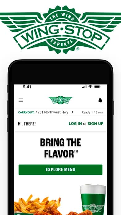 Wingstop — Order ASAP or up to seven days in advance