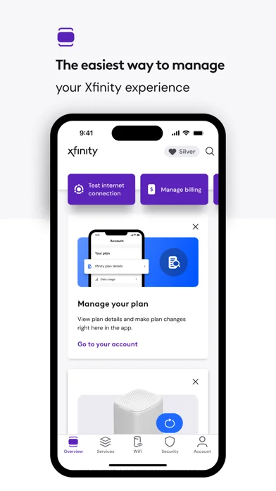Xfinity — Access 24/7 real-time support