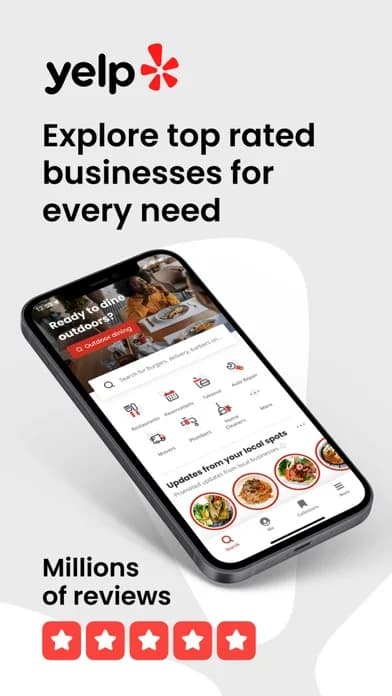 Yelp: Food, Services & Reviews — Find the newest and hottest restaurants in your area